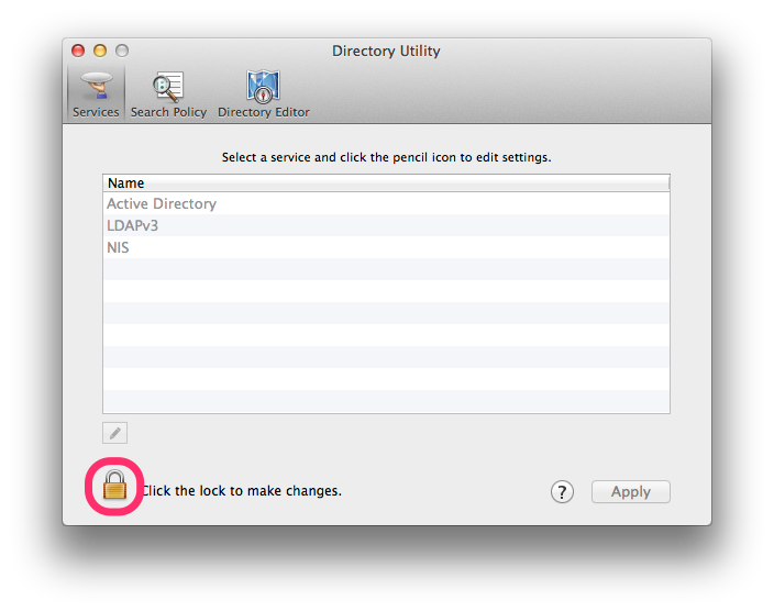 7. Directory Utility