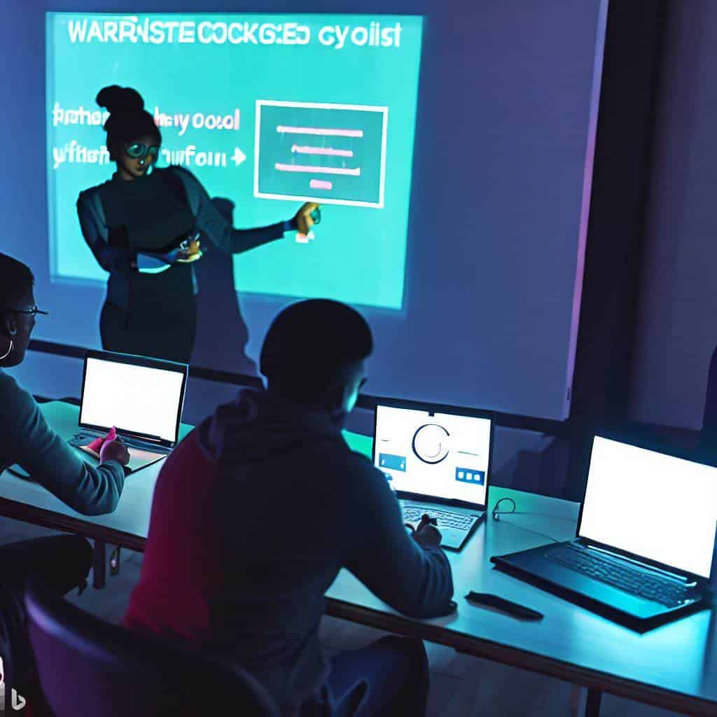Cybersecurity workshop in progress for Bristol Letting Agent